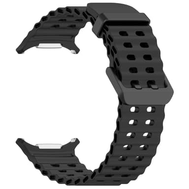 Silikonklokkerem for Samsung Watch Ultra 47mm Sort