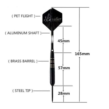 Cavalier Dartpiler 23gr 3-pk