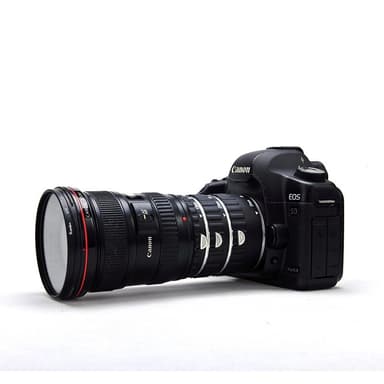 Makroobjektiv for Canon EOS DSLR-kameraer 21 mm 31 mm 13 mm, 3-pakning Sølv