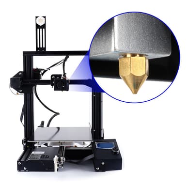 Ekstruderdyser for 3D-printere 8 stk Gull