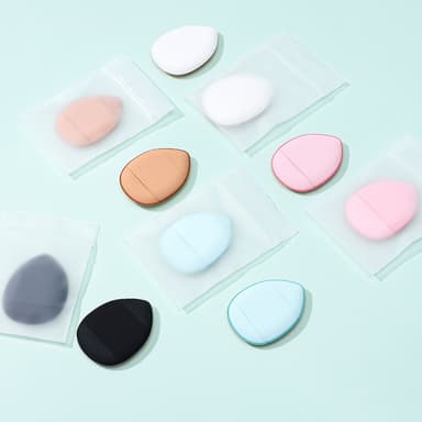 Finger Puff mini sminkesvamper 5-pakning Sort