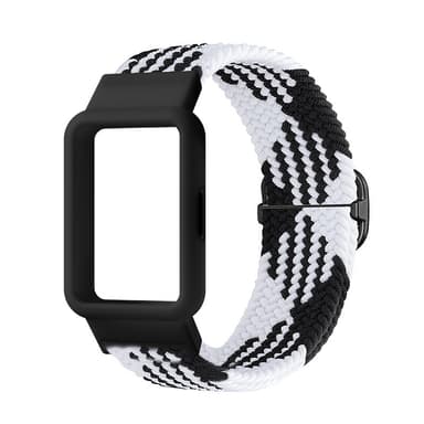 Klokkereim for Samsung Galaxy Fit3 Svart + Hvit