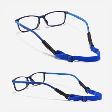 Elastiske brillesnorer - Justerbare sportsbånd 2-pack