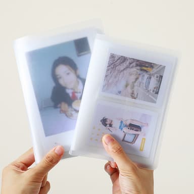 Fotoalbum med 100 lommer for bilder Gjennomsiktig