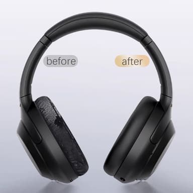 Utskifting av øreputer for Sony MDR-1000X WH-1000XM2 Grå