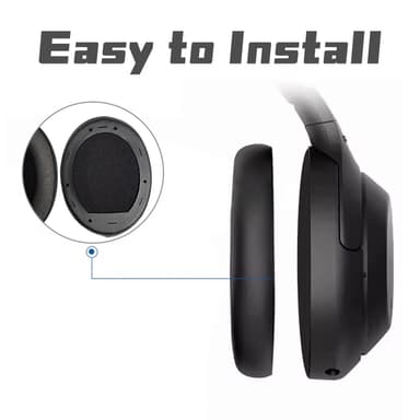 Utskifting av øreputer for Sony MDR-1000X WH-1000XM2 Grå