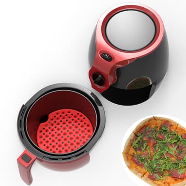 Air Fryer Food silikon Rød