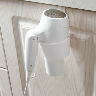 Hårfønerstativ Over-The-Cabinet Hårfønerholder Beige