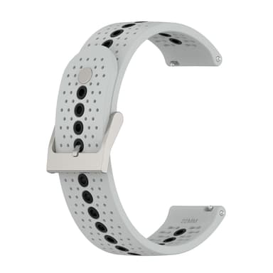 Fargerik klokkerem 22MM for Suunto Race S Watch Blå + grå