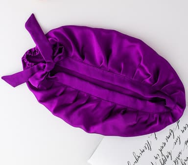 16 Momme Mulberry Silk Sovehette Lilla