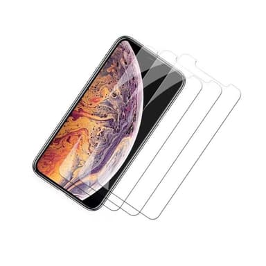 iPhone XR skjermbeskytter i herdet glass (3-pack)