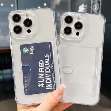 Mobilveske med siderom Gjennomsiktig iPhone 11 Pro Max