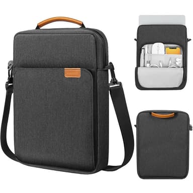 Laptopveske Crossbody-veske Sort S