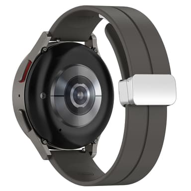 Klokkereim 22 mm Samsung Galaxy Watch 3 / Huawei Watch / Garmin Venu 2 Silikon Grå