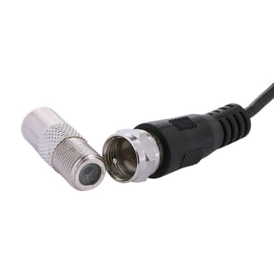 Innendørs antenne for full HDTV mottak 25 dB - svart