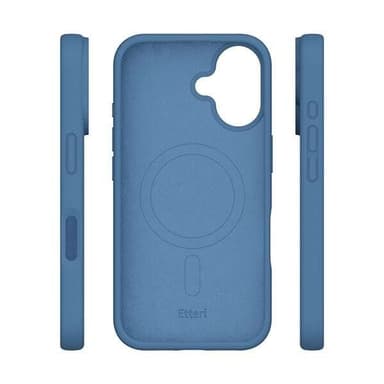 Etteri Silikonskall med MagSafe for iPhone 16 Plus - Mørkeblå