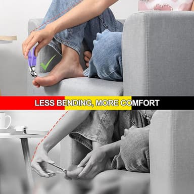 Buet negleklipper - ergonomisk og effektiv