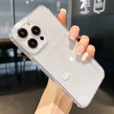 Mobilveske med siderom Gjennomsiktig iPhone 11 Pro Max