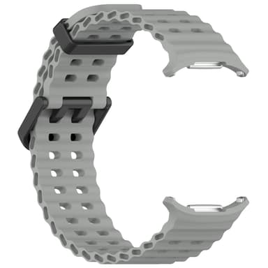 Silikonklokkerem for Samsung Watch Ultra 47mm Grå