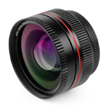 Digitalkamera 24MP med vidvinkelobjektiv