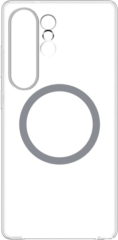 Samsung Galaxy S25 Ultra Clear magnetisk deksel (gjennomsiktig)