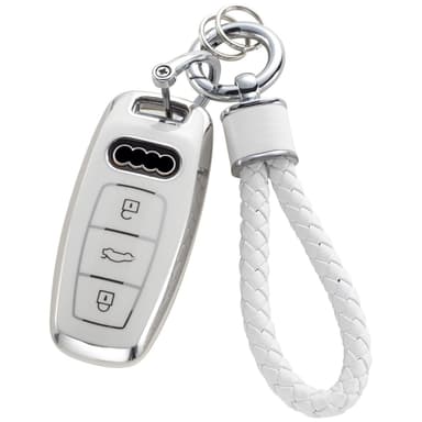 Bilnøkkeldeksel med nøkkelring Audi D