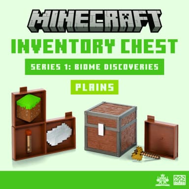 Noble Collection Minecraft Loot Chest Plains leketøy (The end)
