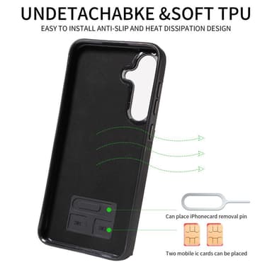 Mobilveske med kortholder til Samsung Samsung Galaxy S24