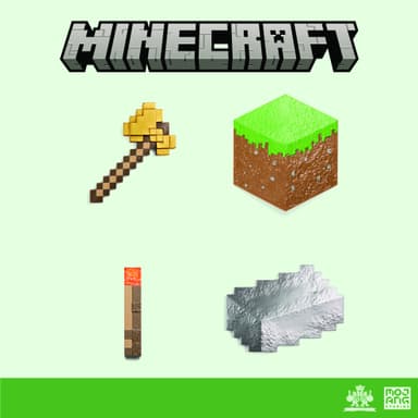Noble Collection Minecraft Loot Chest Plains leketøy (The end)
