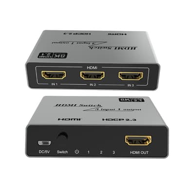 3 i 1 ut HDMI Switch 4K 30Hz