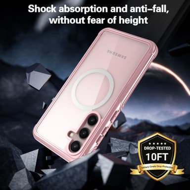 Mobildeksel til Samsung Galaxy S24-serien Rosa Samsung Galaxy S24 Ultra