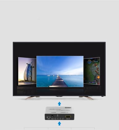 3 i 1 ut HDMI Switch 4K 30Hz
