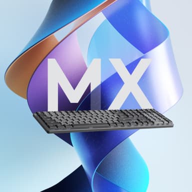 Logitech MX Mechanical trådløst tastatur (grafitt)