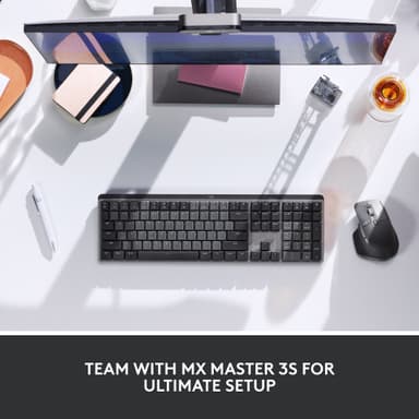 Logitech MX Mechanical trådløst tastatur (grafitt)