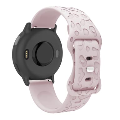 22 mm silikonklokkerem, Samsung Gear S3 Classic, Huawei Watch 3, Ticwatch Rosa