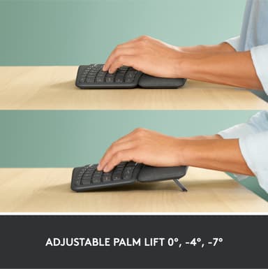 Logitech Ergo K860 ergonomisk tastatur