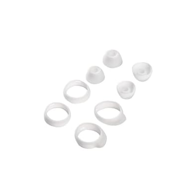 4 par ørepropper i silikon til Samsung Galaxy Buds SM-R170 Hvit