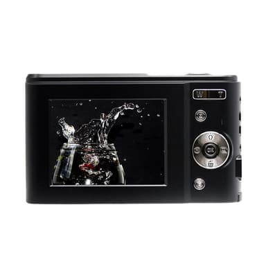 Digitalkamera 1080P 48 megapiksler 16x zoom Sort