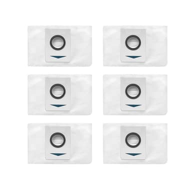 Støvposer for Ecovacs X1/X1S Pro/T10/T10S Pro/T20 Pro/T20 Max, 6-pack