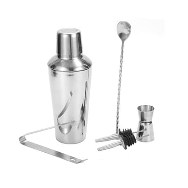 Cocktailshakersett i rustfritt stål - 500ML