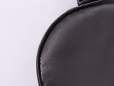 Sovemaske i Mulberry silke 2-pakning Sort