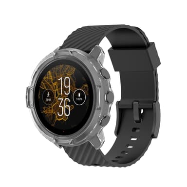 TPU-beskyttelsesveske til Suunto 7 Smartwatch Gjennomsiktig