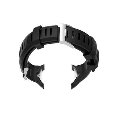 Silikonarmbånd til Suunto D6 Dive/D6i NOVO/D6i ZULU Sort