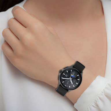 Silikonarmbånd for Xiaomi Watch 2 Pro/S3 og Honor Watch 4 Pro Sort