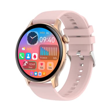 Smartklokke med multisportmoduser Rose gull