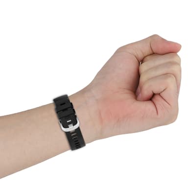 Silikonarmbånd for Xiaomi Watch 2 Pro/S3 og Honor Watch 4 Pro Sort