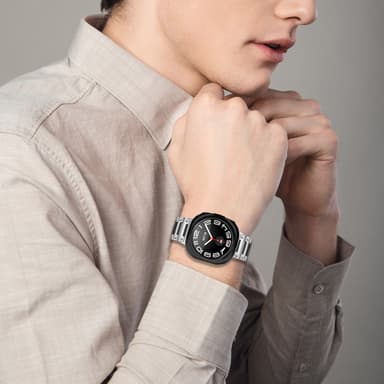 Stålspenne for Samsung Galaxy Watch Ultra 47MM Sølv