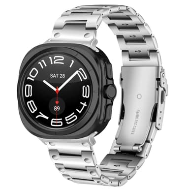 Stålspenne for Samsung Galaxy Watch Ultra 47MM Sølv