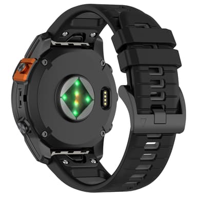 Tofarget klokkerem for Garmin Fenix/Epix Flerfarget 22 mm