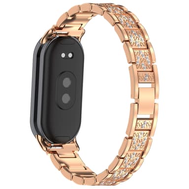 Xiaomi Watch Band med Rhinestone, 8/8NFC/9/9NFC Rose gull